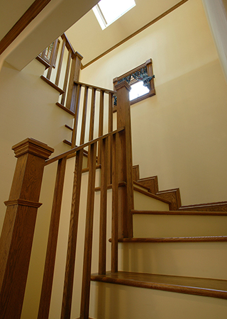 施工事例「アーツアンドクラフツ Arts & Crafts B様邸」階段