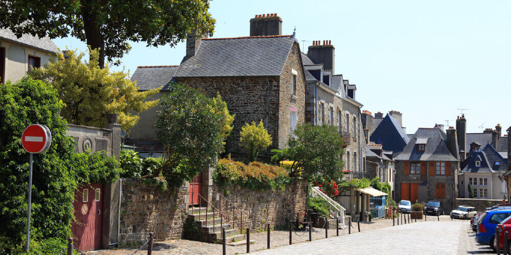 北フランスの街の風景